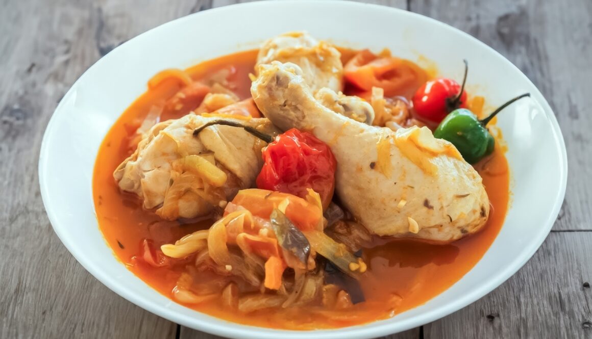 Kedjenou,Is,A,Traditional,Ivorian,Stew,Dish,Of,Slowly,Cooked
