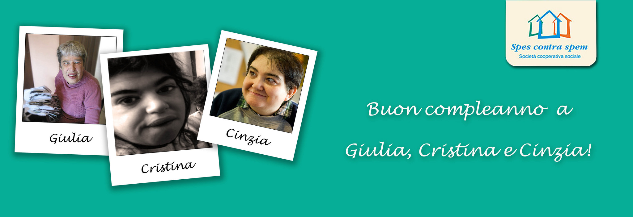 Auguri a Giulia, Cristina e Cinzia!