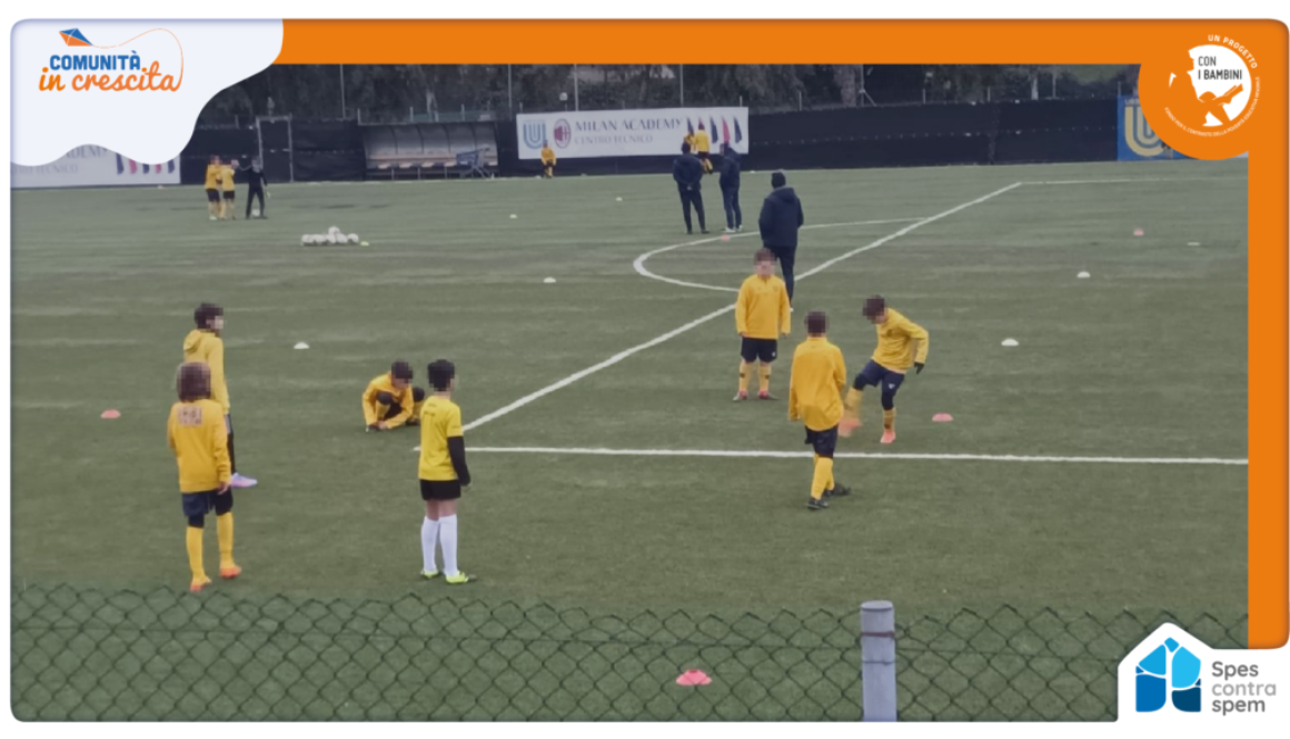 passione sfrenata per il calcio