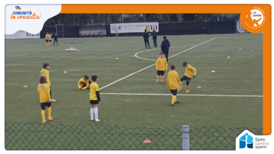 passione sfrenata per il calcio