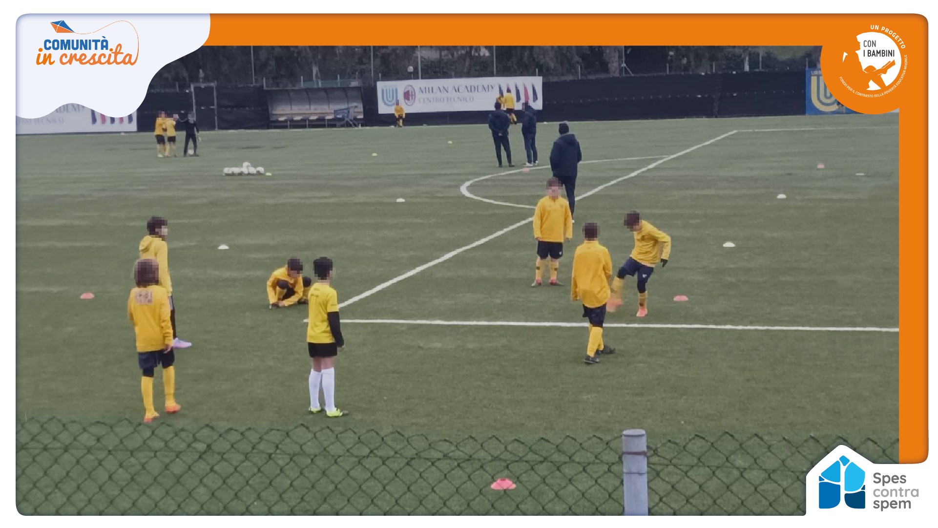 passione sfrenata per il calcio