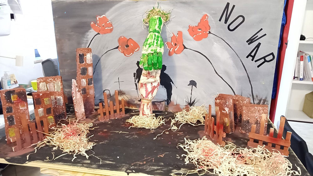 Spes Contra Spem - installazione per la pace