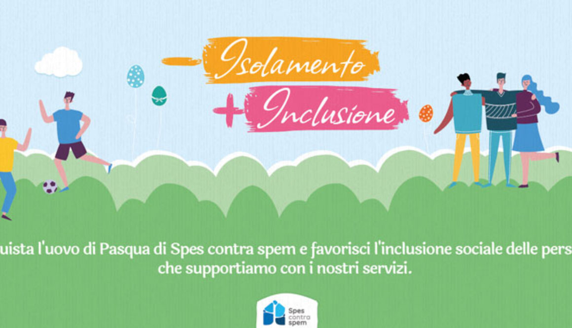 Acquista l’uovo di Pasqua e sostieni Spes Contra Spem