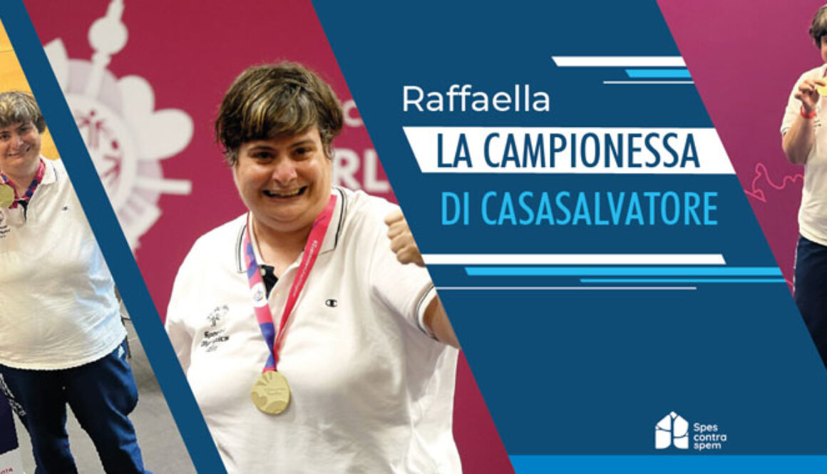 Raffaella, la campionessa di nuoto di Casasalvatore - Spes Contra Spem