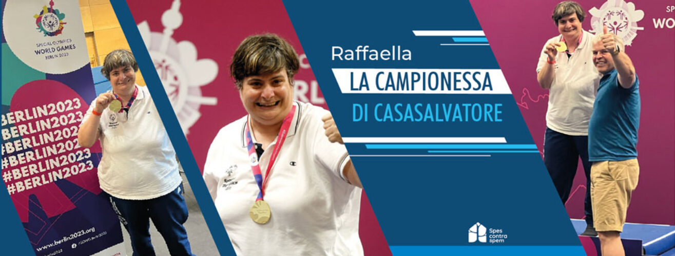 Raffaella, la campionessa di nuoto di Casasalvatore - Spes Contra Spem
