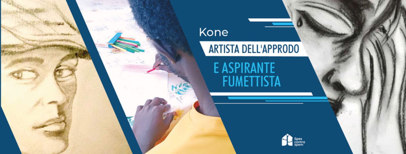 Kone e il suo sogno di diventare un artista dei fumetti