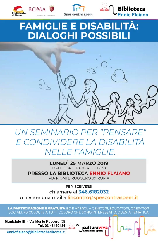 Seminario Famiglie e disabilità: dialoghi possibili
