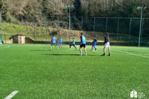 Spes Contra Spem approdo partita di calcio gennaio 2023-Genazzano