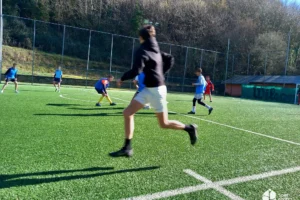 Spes Contra Spem approdo partita di calcio gennaio 2023-Genazzano