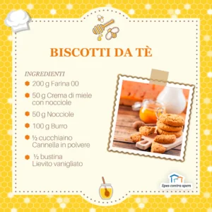 Ricetta biscotti da tè Spes Contr Spem